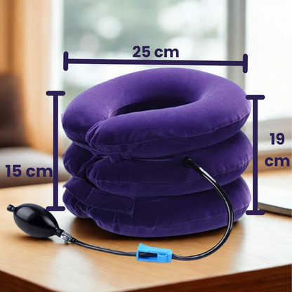 AlivioNeck - Almohadilla Cervical Inflable
